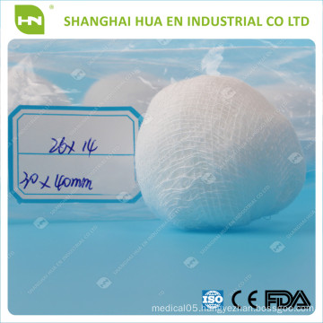 With CE FDA ISO certificated China absorbent cotton gauze ball